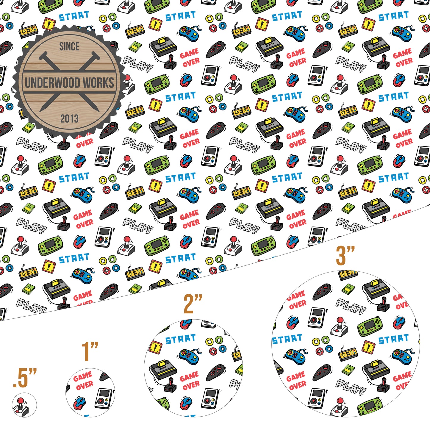 Controllers - UV Printed Pattern