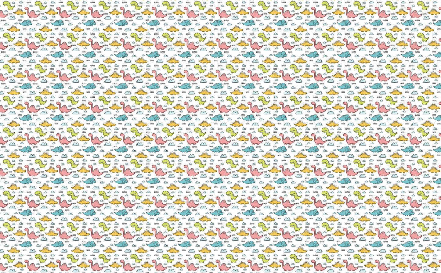 Dinos - UV Printed Pattern