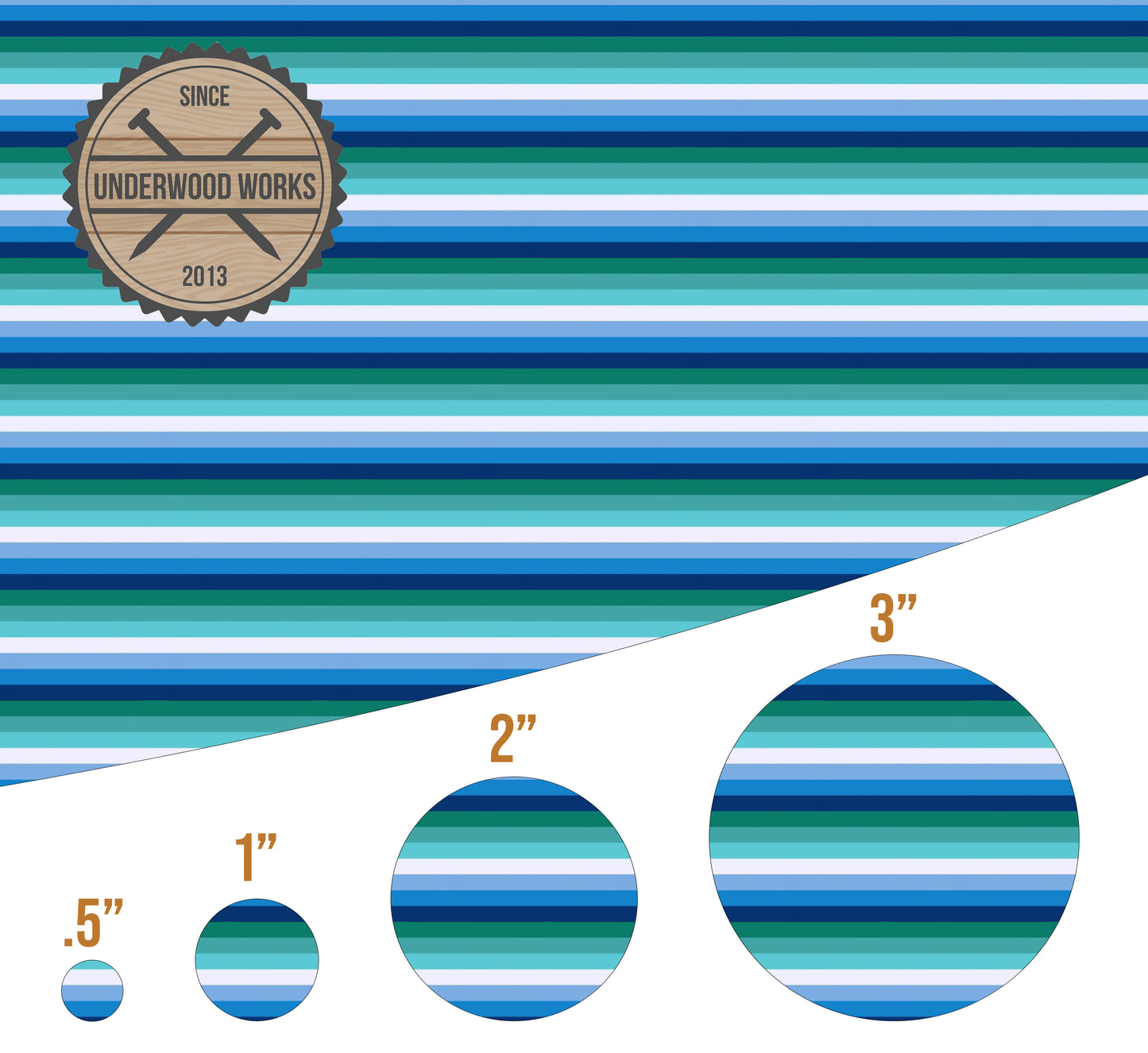 Gay Men's Pride Flag - UV Printed Pattern