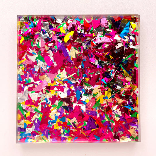Chunky Glitter - Red Multicolor