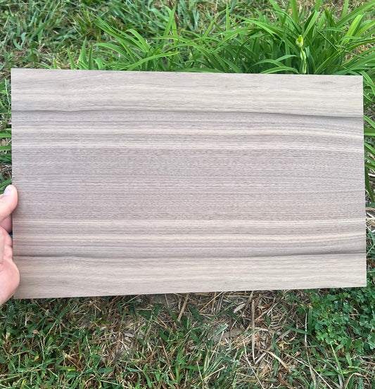 12x19.2" - 5/32" Walnut - Solid Poplar Core