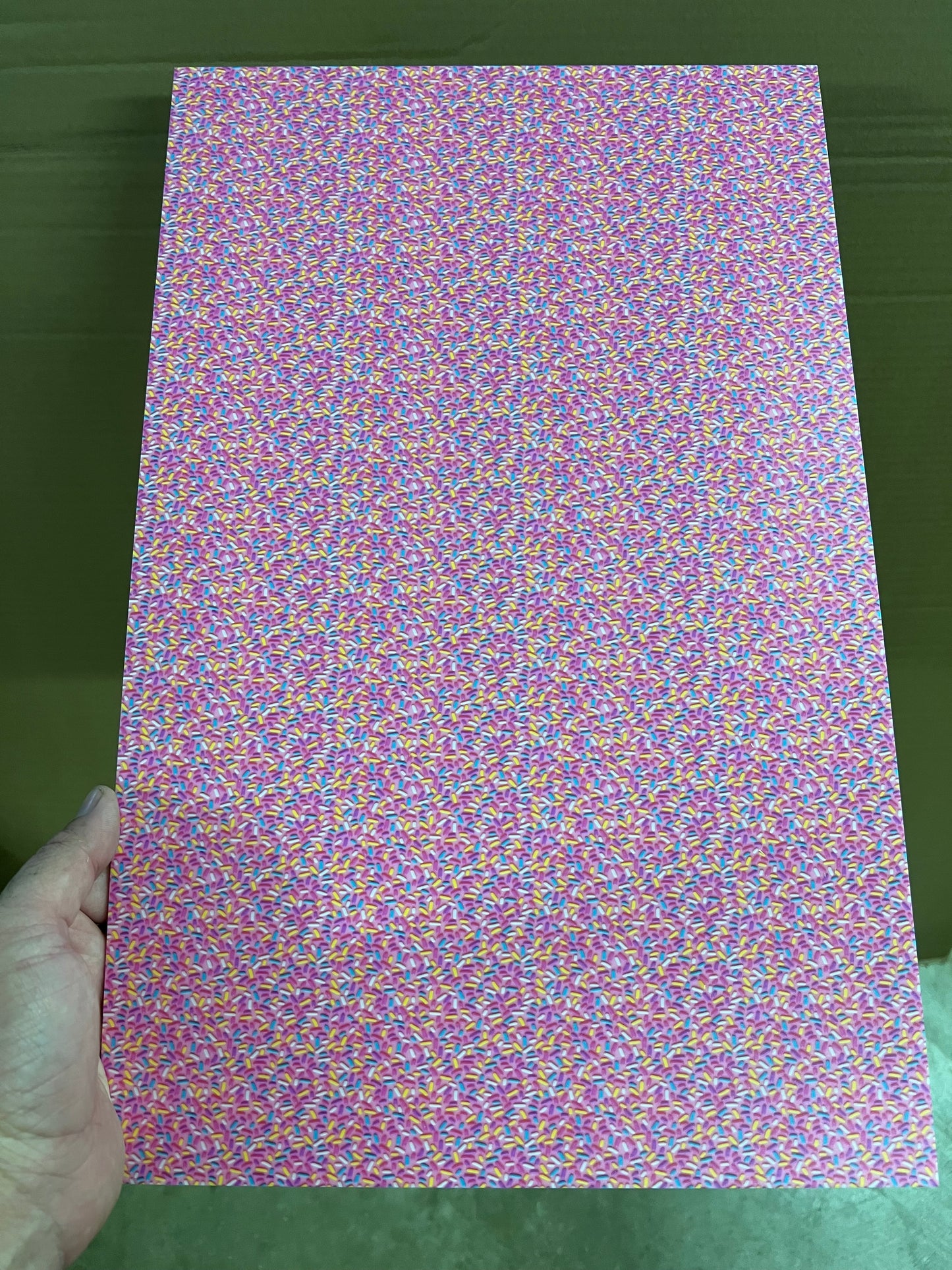 Sprinkles- UV Printed Pattern