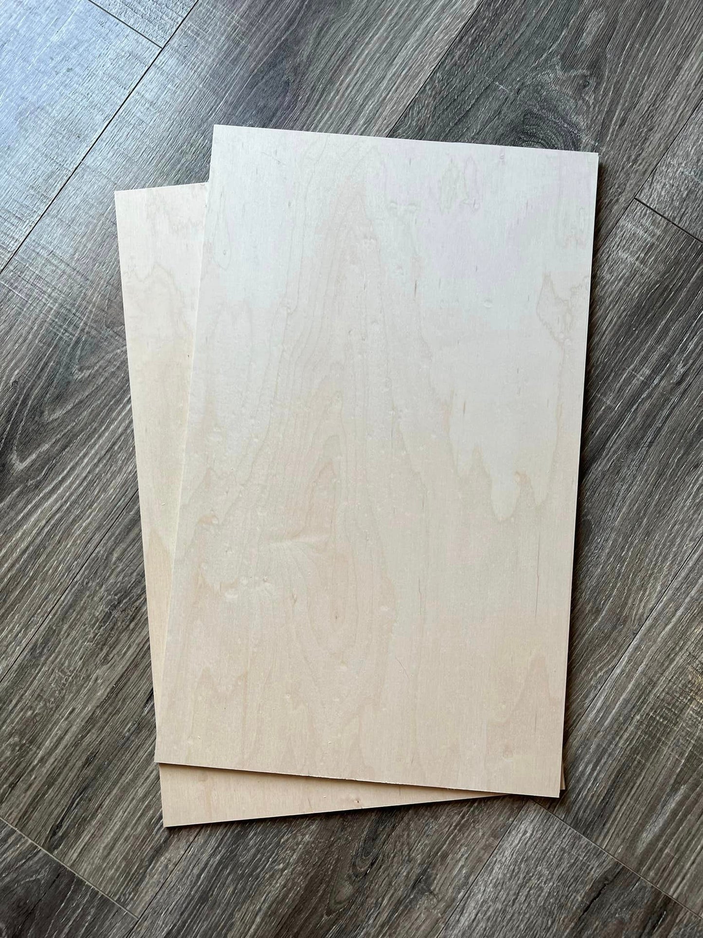 12x19.2" - 3/16" Maple