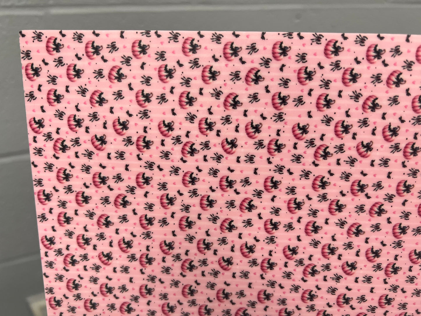 Pink Halloween - UV Printed Pattern