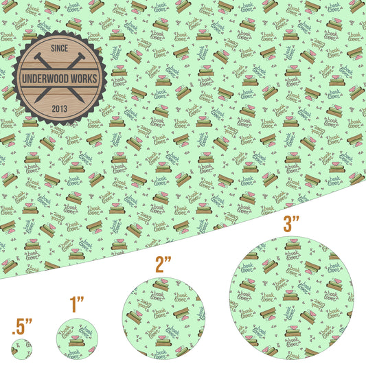 Book Lover - UV Printed Pattern