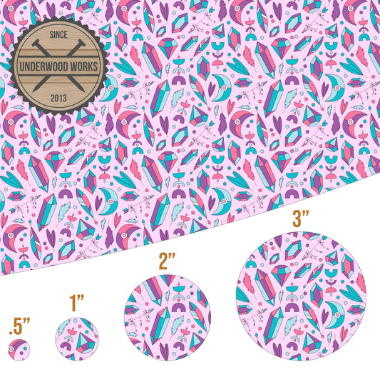 Crystals - UV Printed Pattern