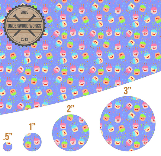 Cupcake Fun - UV Printed Pattern