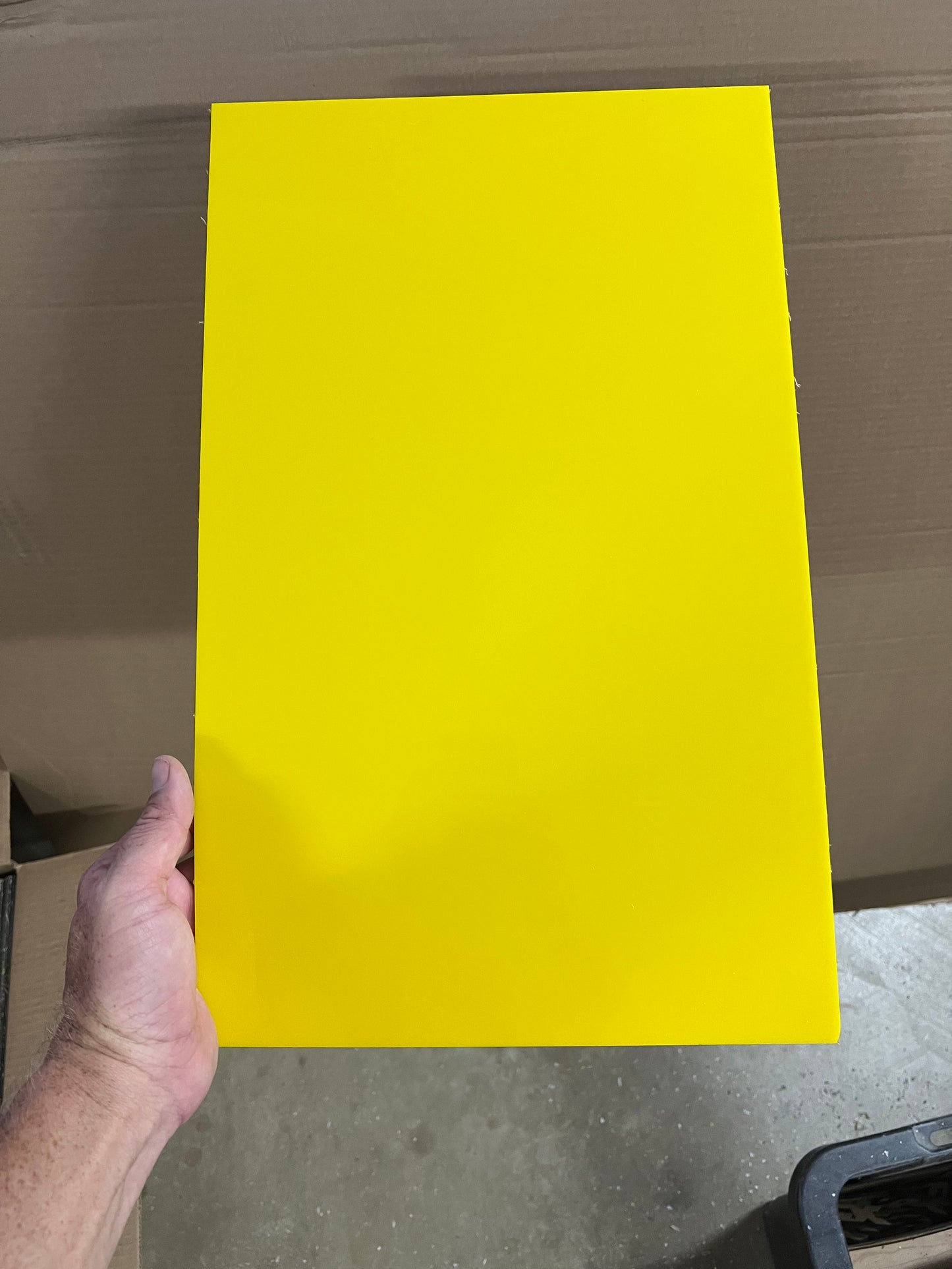 Yellow Acrylic