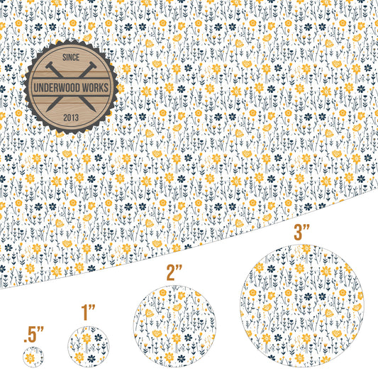 Field of Flowers - UV Printed Pattern