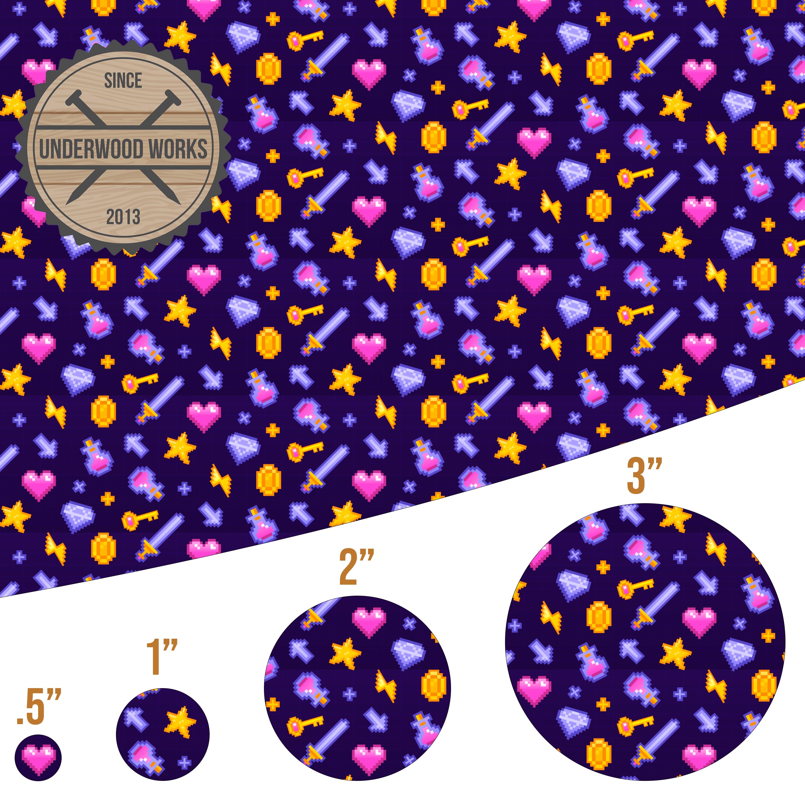 Legend - UV Printed Pattern – Underwood Works