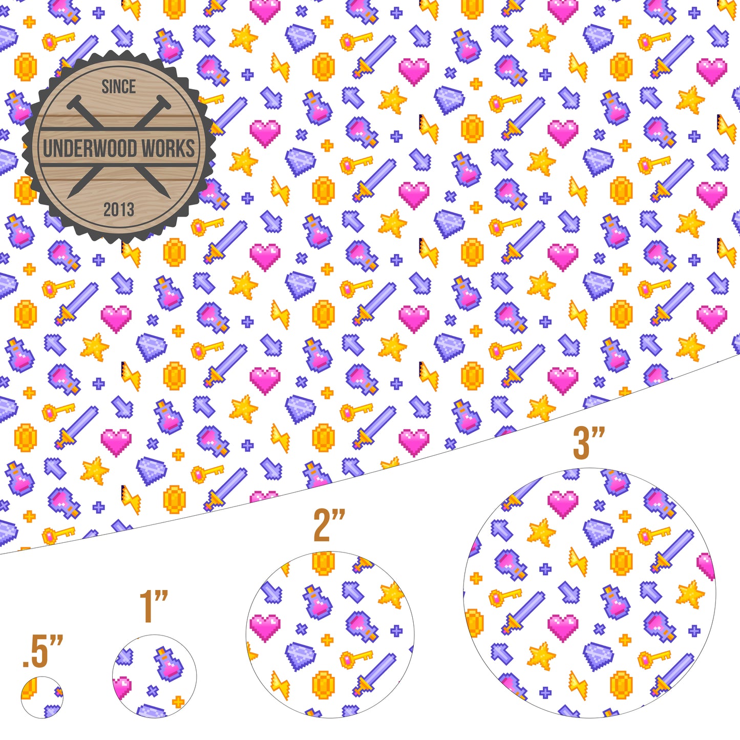 Legend - UV Printed Pattern