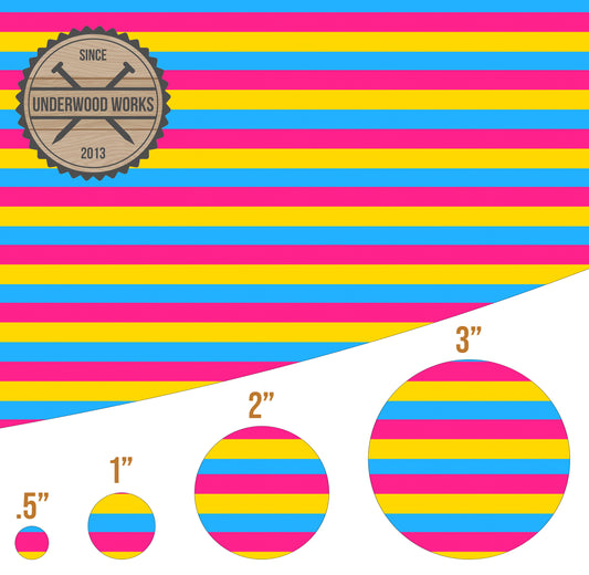 Pansexual Pride Flag - UV Printed Pattern