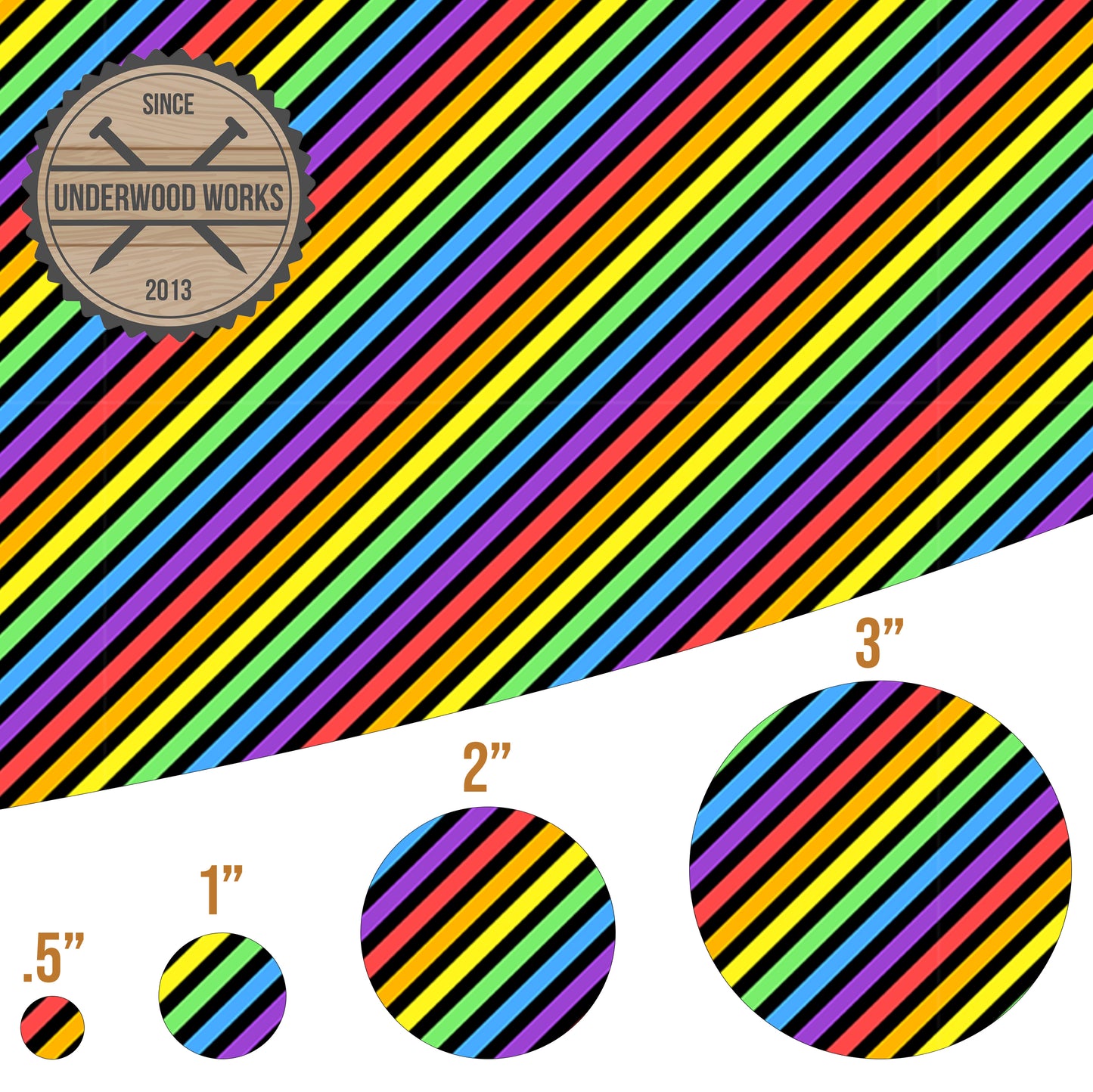 Pride 2 - UV Printed Pattern