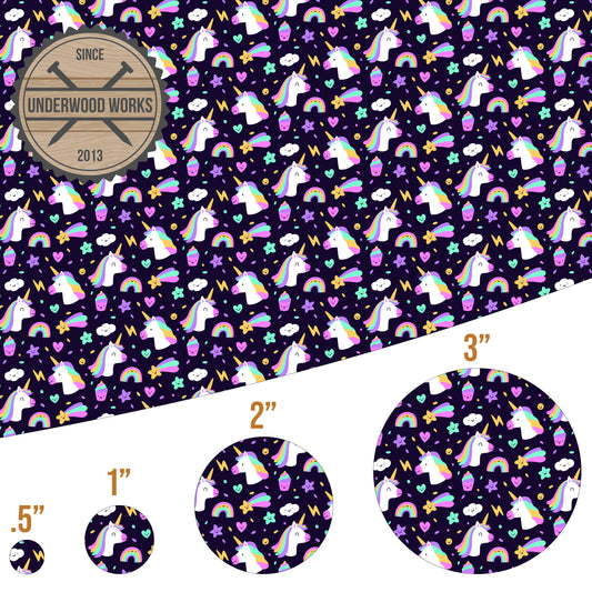 Unicorns - UV Printed Pattern